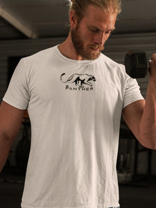 NEW Brand in UK Unisex Jersey Short Sleeve Panther t-shirts from Men | Women Gym Workout casual