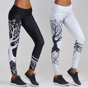 WOMEN Panther Printed serious 8 Leggings Hot Sell Women's Skull&flower Black Leggings Digital Print Pants Trousers Stretch Pants Plus Size