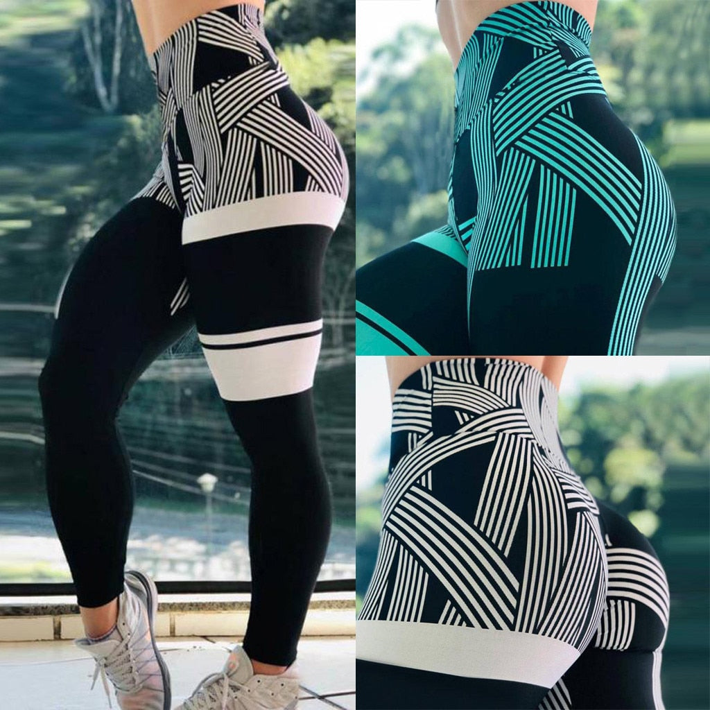 Yoga Pants Leggings Sport Women Fitness Legging Slim Stretch Running